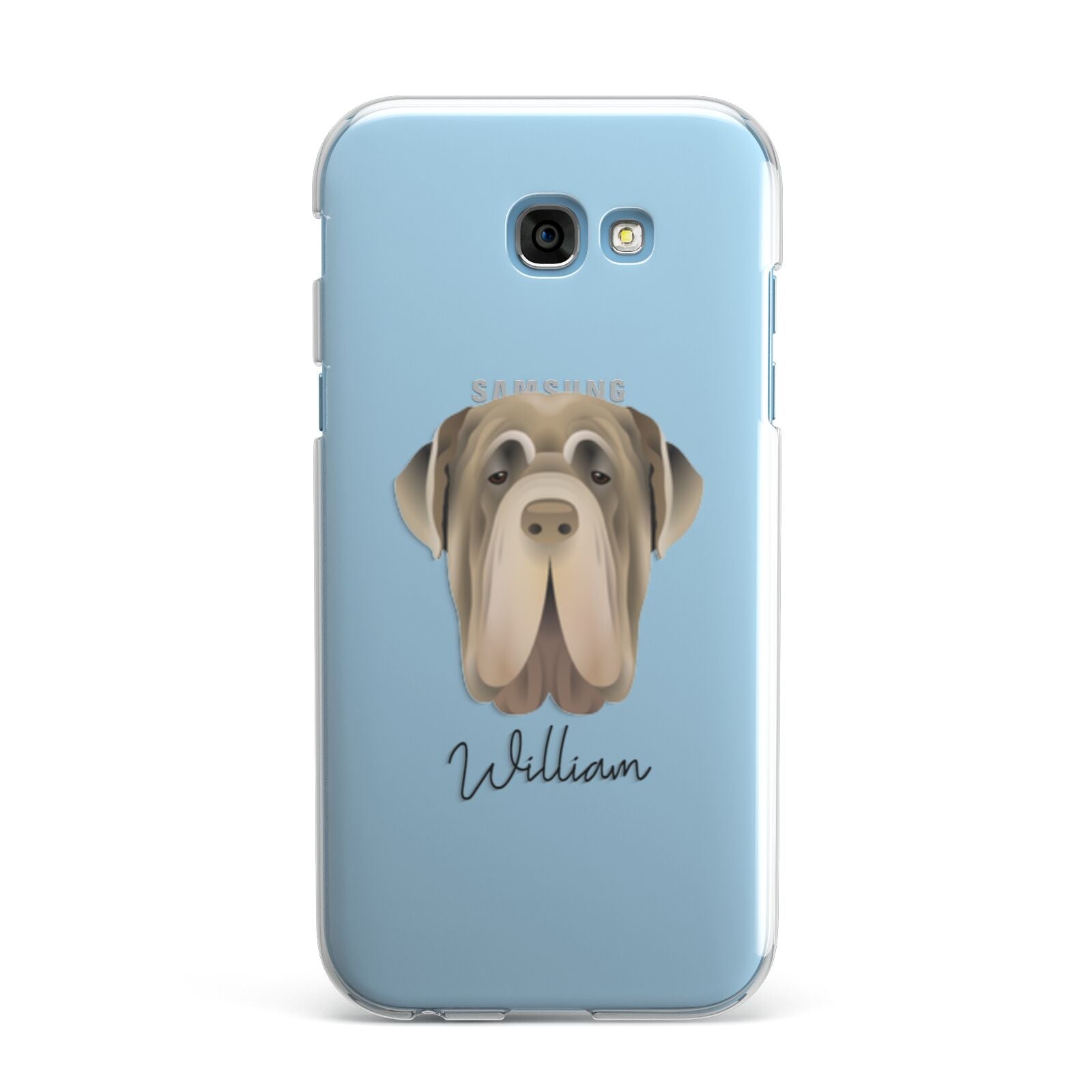 Neapolitan Mastiff Personalised Samsung Galaxy A7 2017 Case