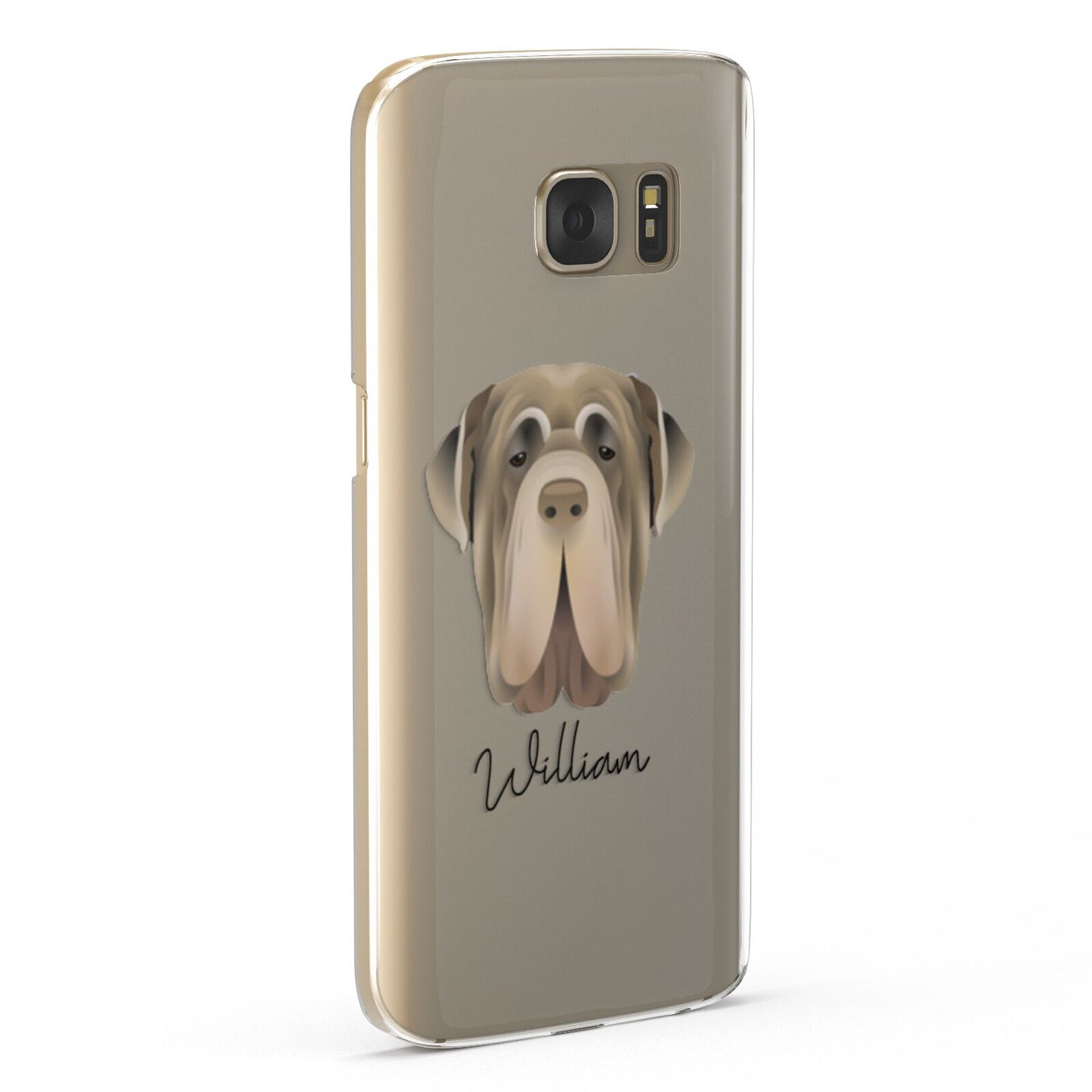 Neapolitan Mastiff Personalised Samsung Galaxy Case Fourty Five Degrees