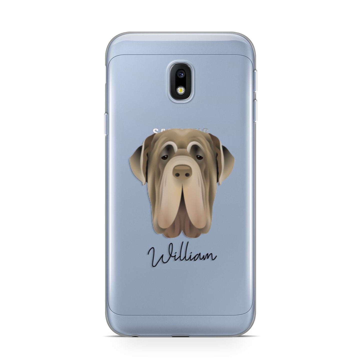 Neapolitan Mastiff Personalised Samsung Galaxy J3 2017 Case