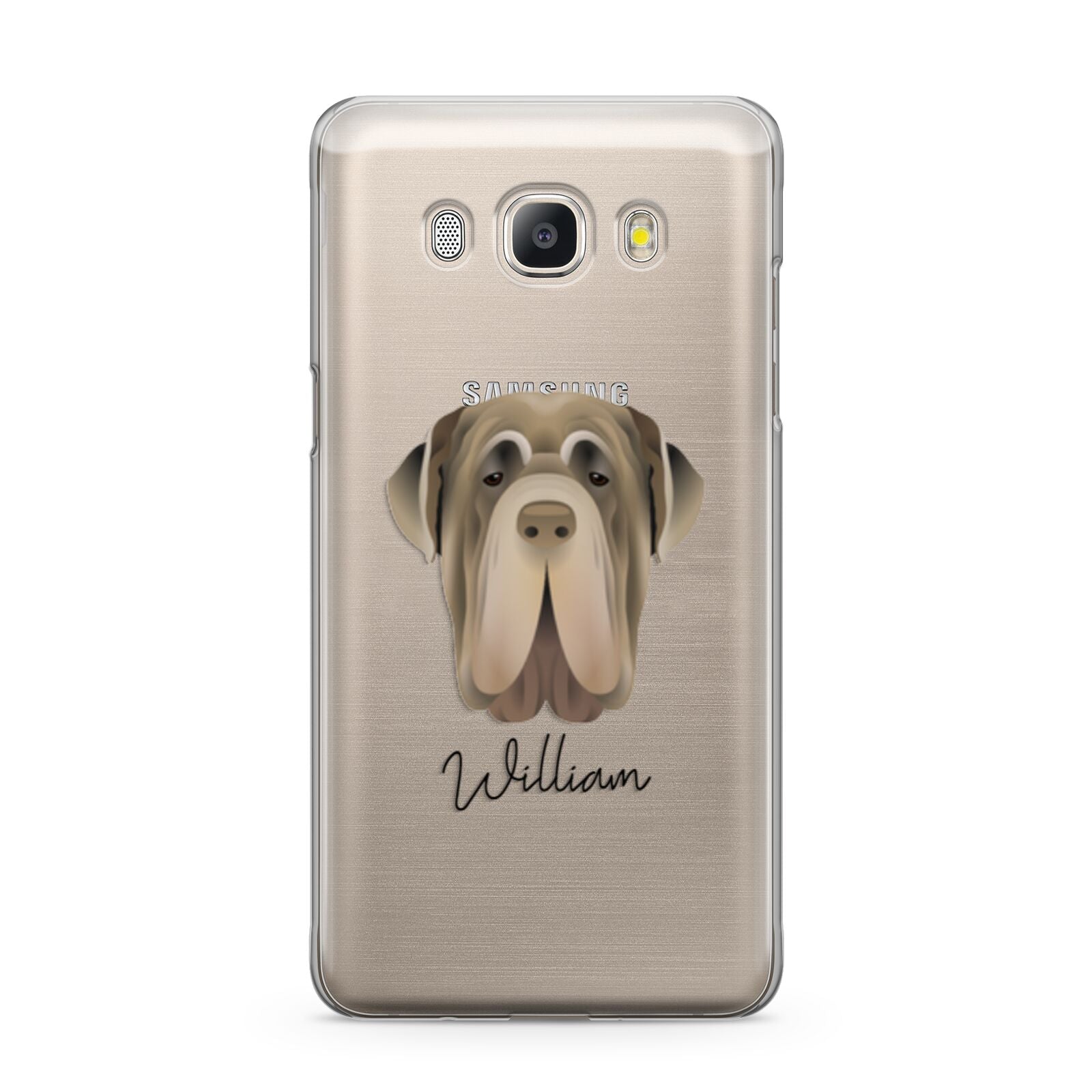 Neapolitan Mastiff Personalised Samsung Galaxy J5 2016 Case