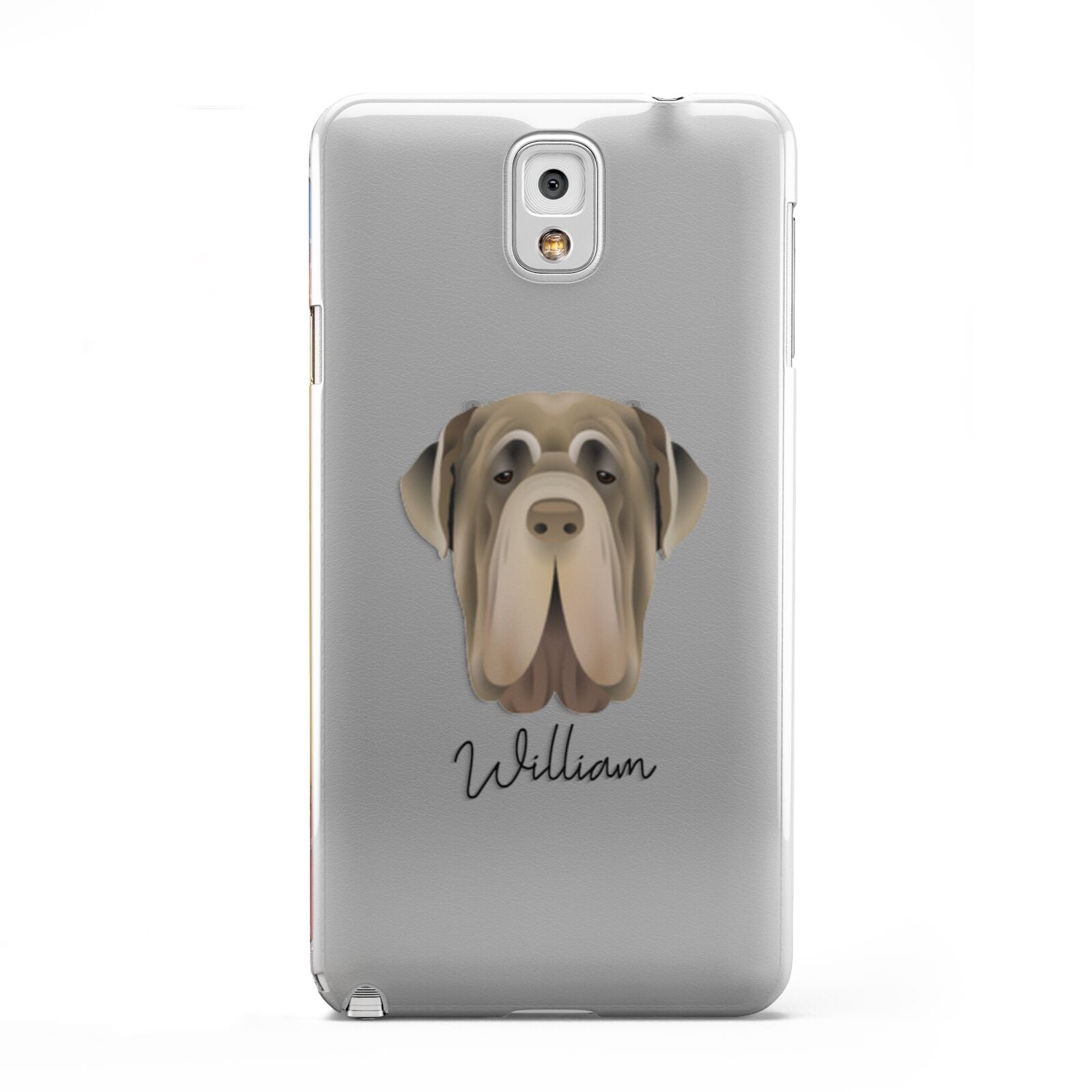 Neapolitan Mastiff Personalised Samsung Galaxy Note 3 Case