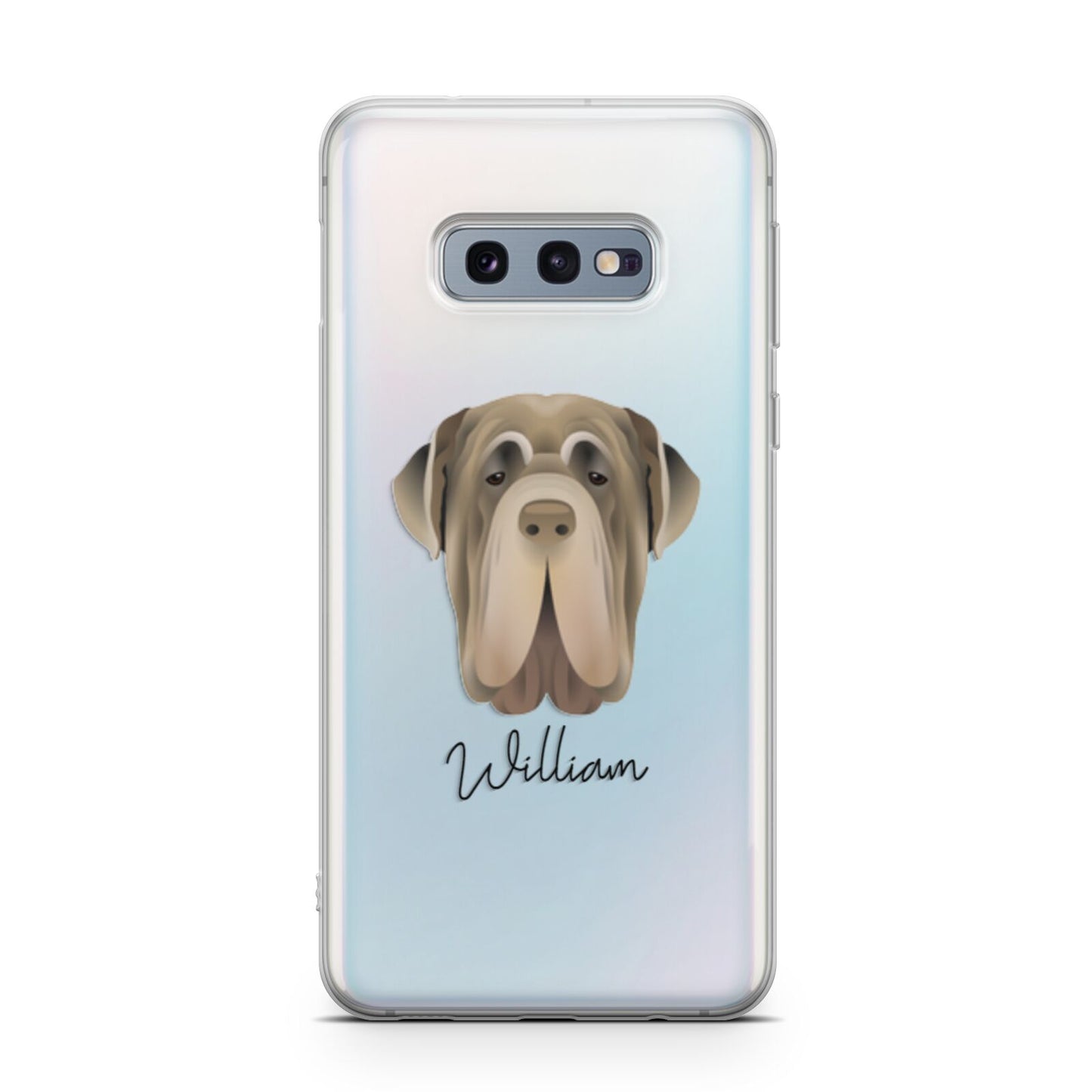 Neapolitan Mastiff Personalised Samsung Galaxy S10E Case