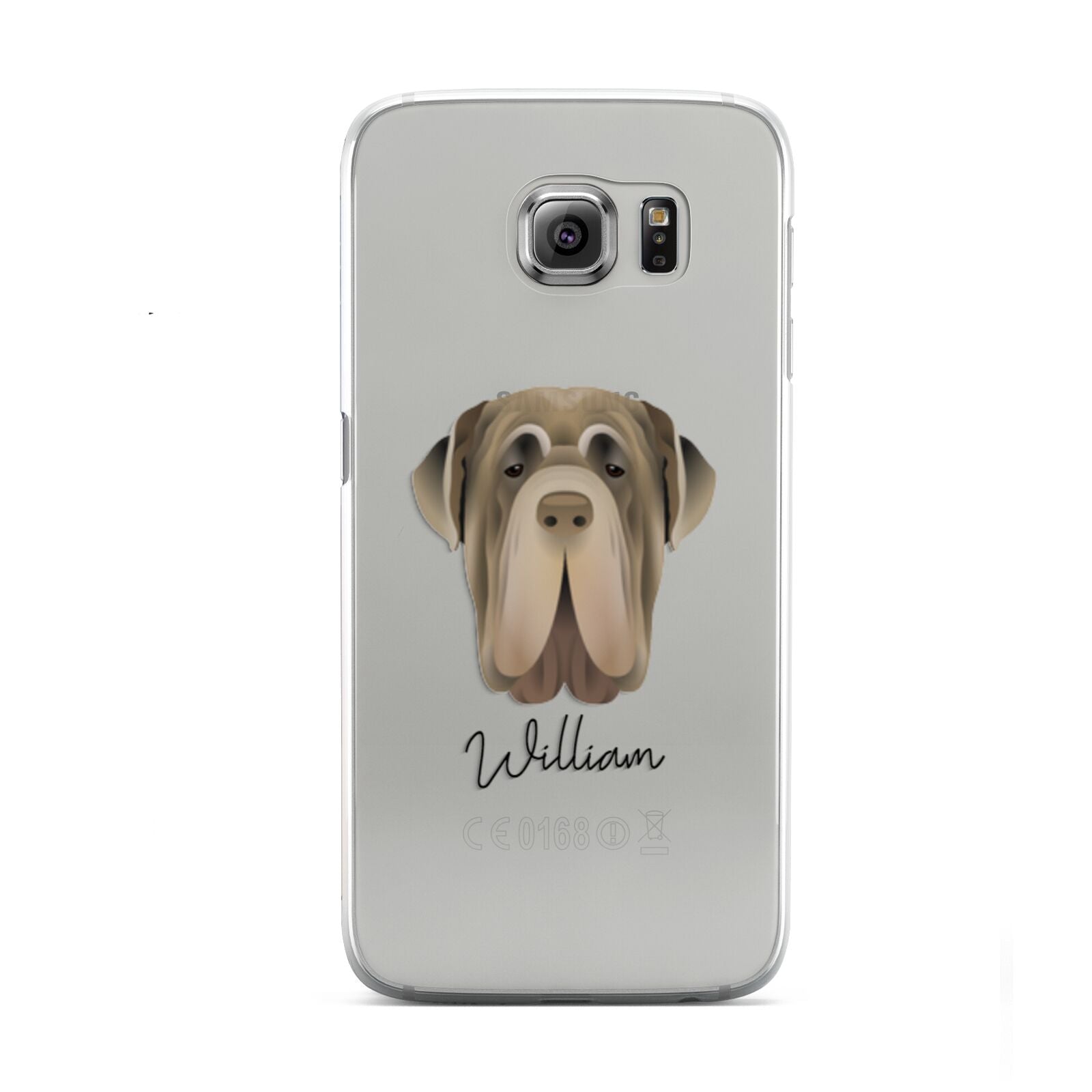 Neapolitan Mastiff Personalised Samsung Galaxy S6 Case