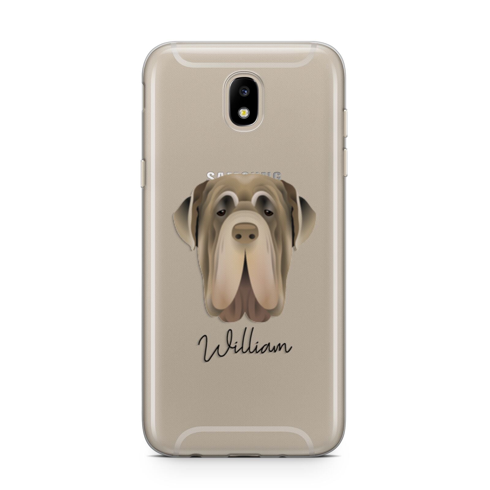 Neapolitan Mastiff Personalised Samsung J5 2017 Case