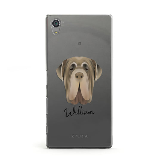 Neapolitan Mastiff Personalised Sony Xperia Case