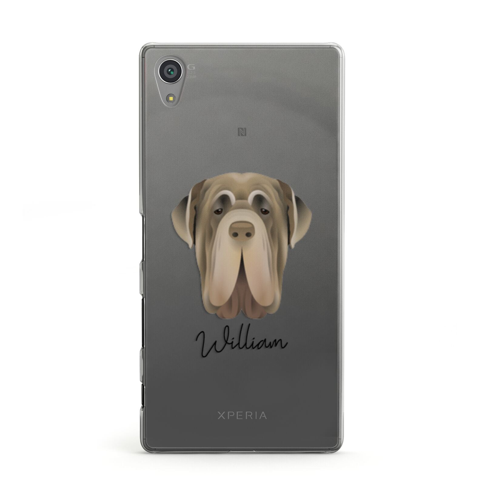 Neapolitan Mastiff Personalised Sony Xperia Case