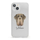 Neapolitan Mastiff Personalised iPhone 13 Clear Bumper Case