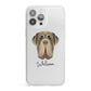Neapolitan Mastiff Personalised iPhone 13 Pro Max Clear Bumper Case
