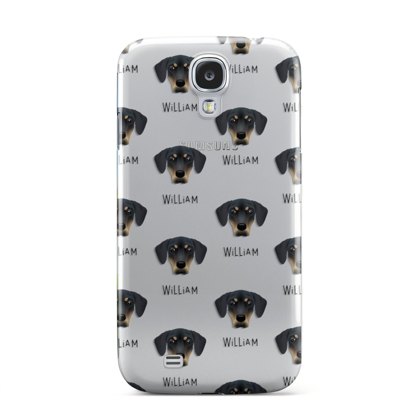 New Zealand Huntaway Icon with Name Samsung Galaxy S4 Case