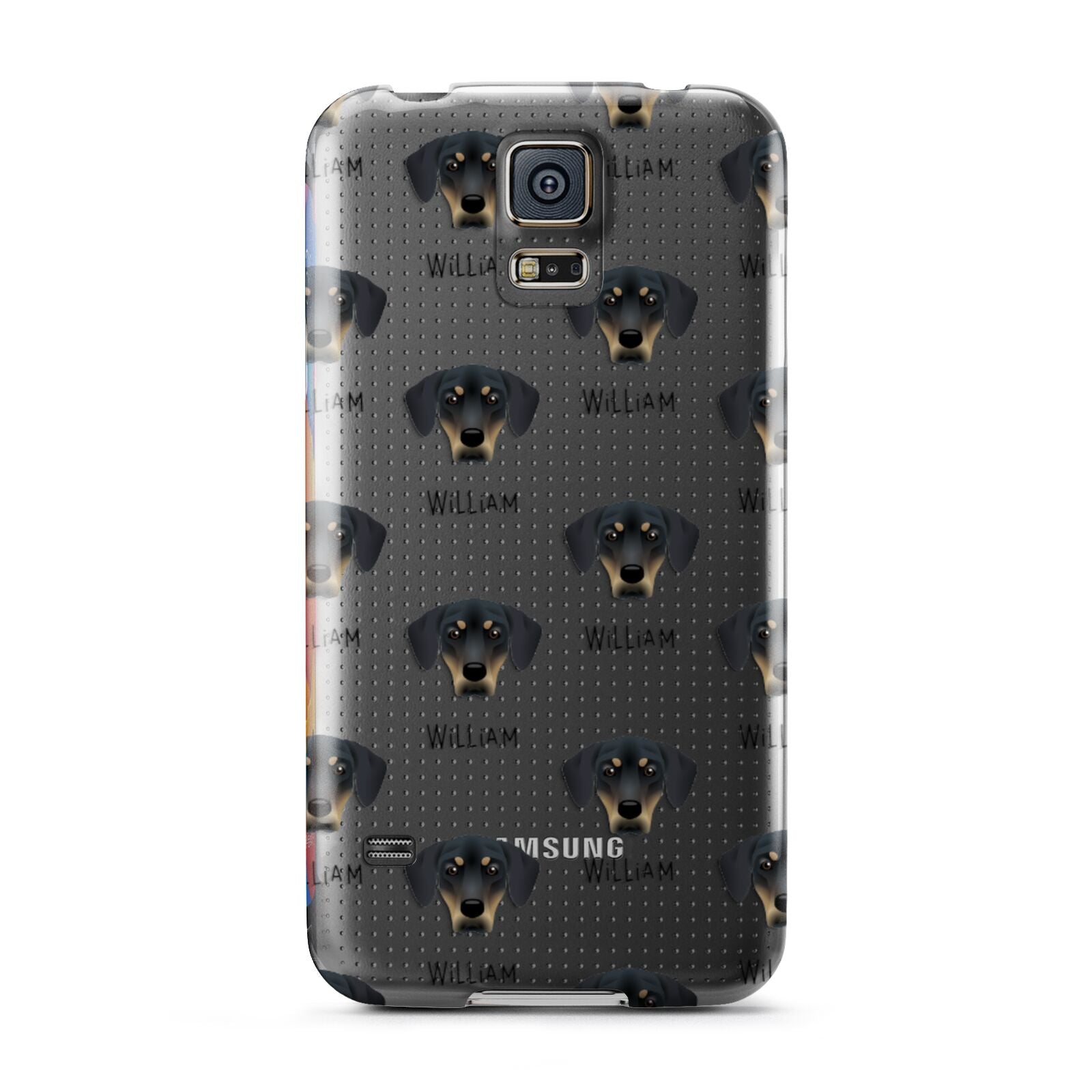New Zealand Huntaway Icon with Name Samsung Galaxy S5 Case