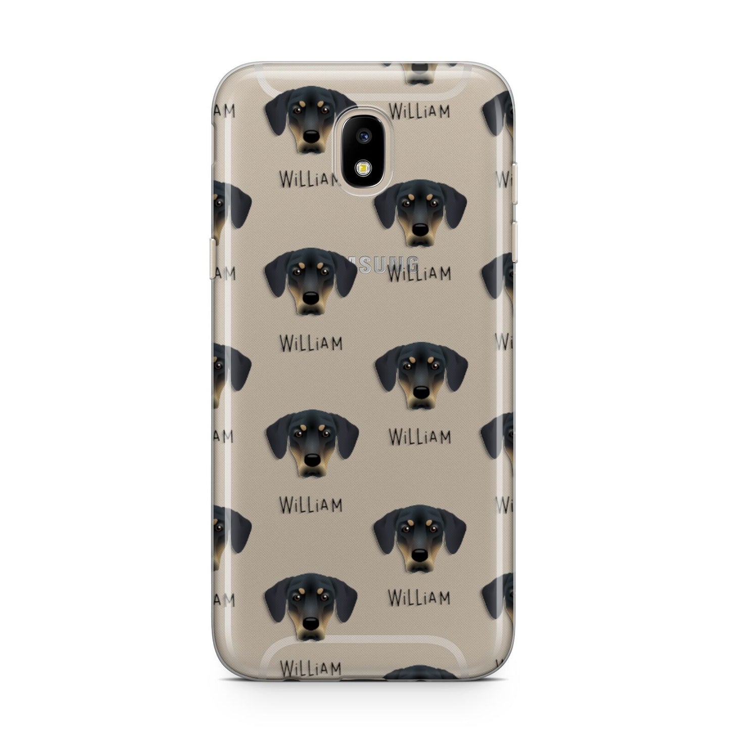 New Zealand Huntaway Icon with Name Samsung J5 2017 Case