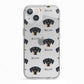 New Zealand Huntaway Icon with Name iPhone 13 TPU Impact Case with White Edges