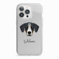 New Zealand Huntaway Personalised iPhone 13 Pro TPU Impact Case with White Edges