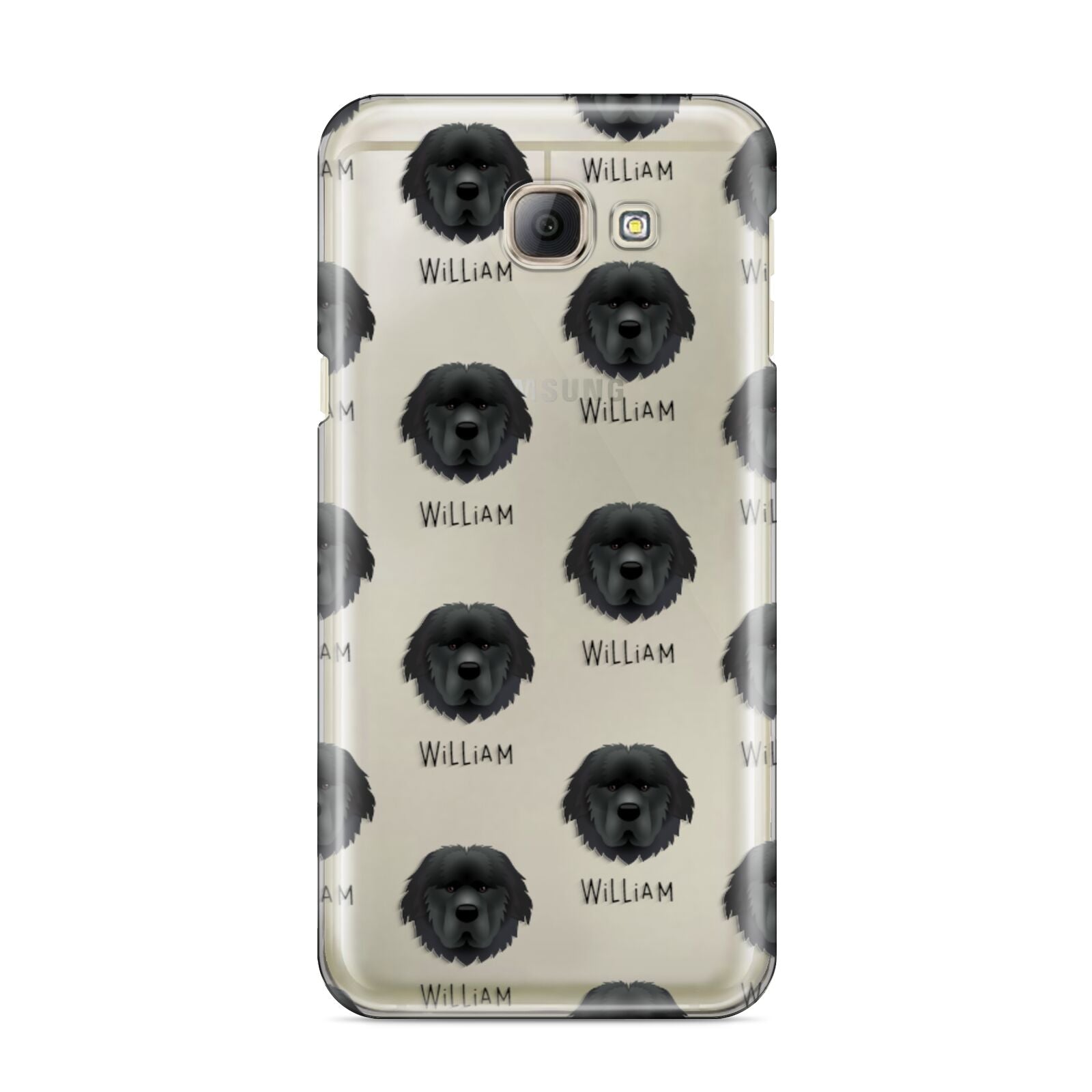 Newfoundland Icon with Name Samsung Galaxy A8 2016 Case