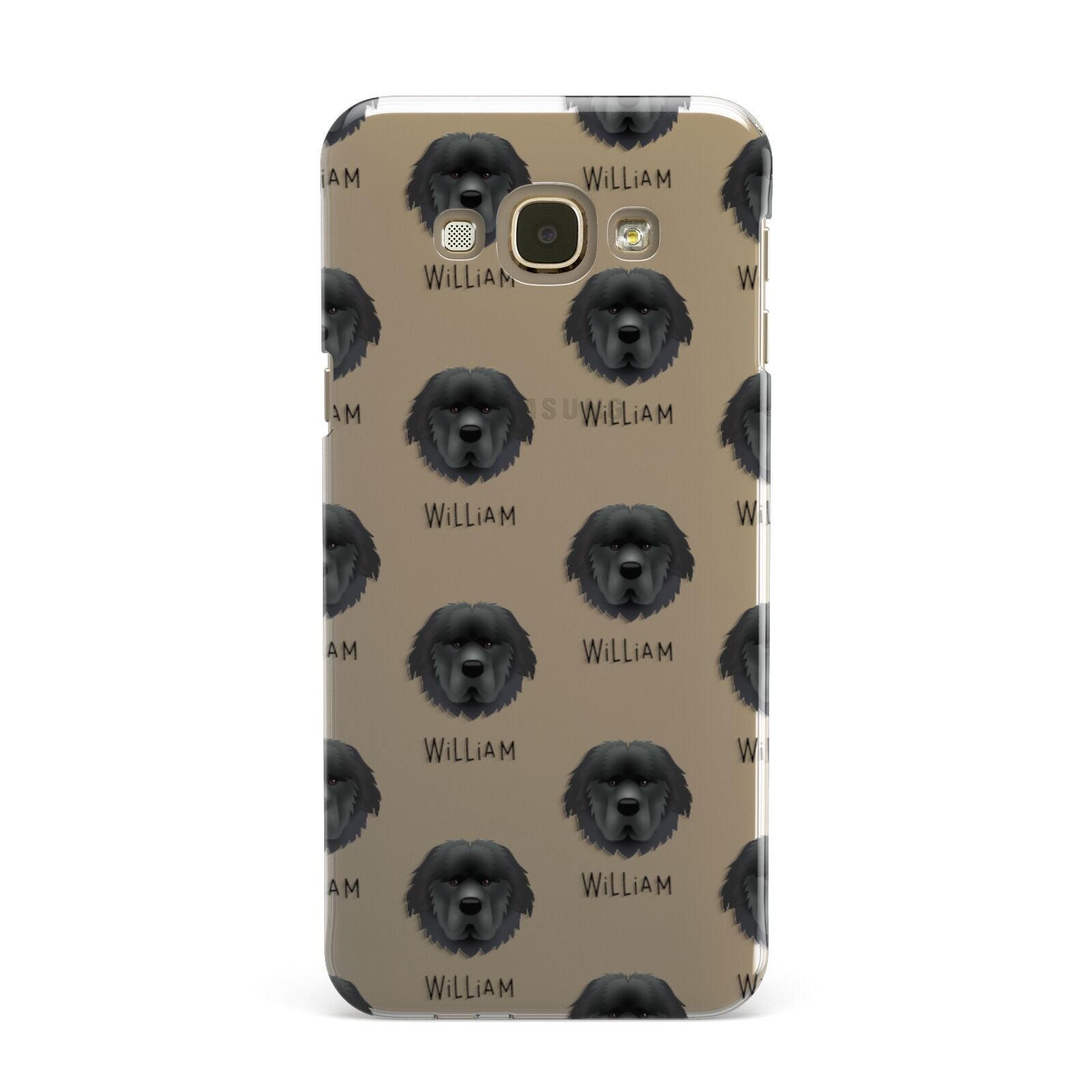 Newfoundland Icon with Name Samsung Galaxy A8 Case