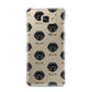Newfoundland Icon with Name Samsung Galaxy A9 2016 Case on gold phone