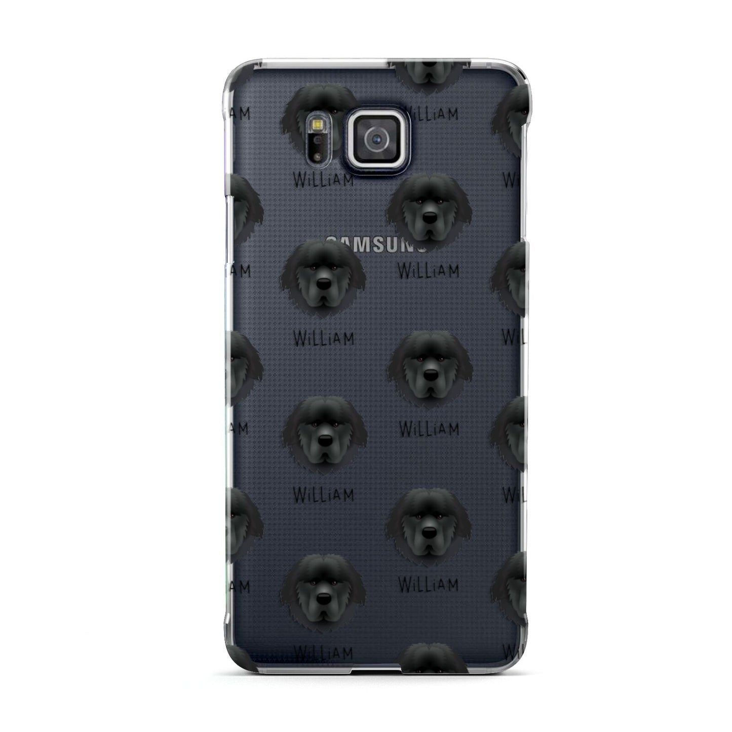 Newfoundland Icon with Name Samsung Galaxy Alpha Case
