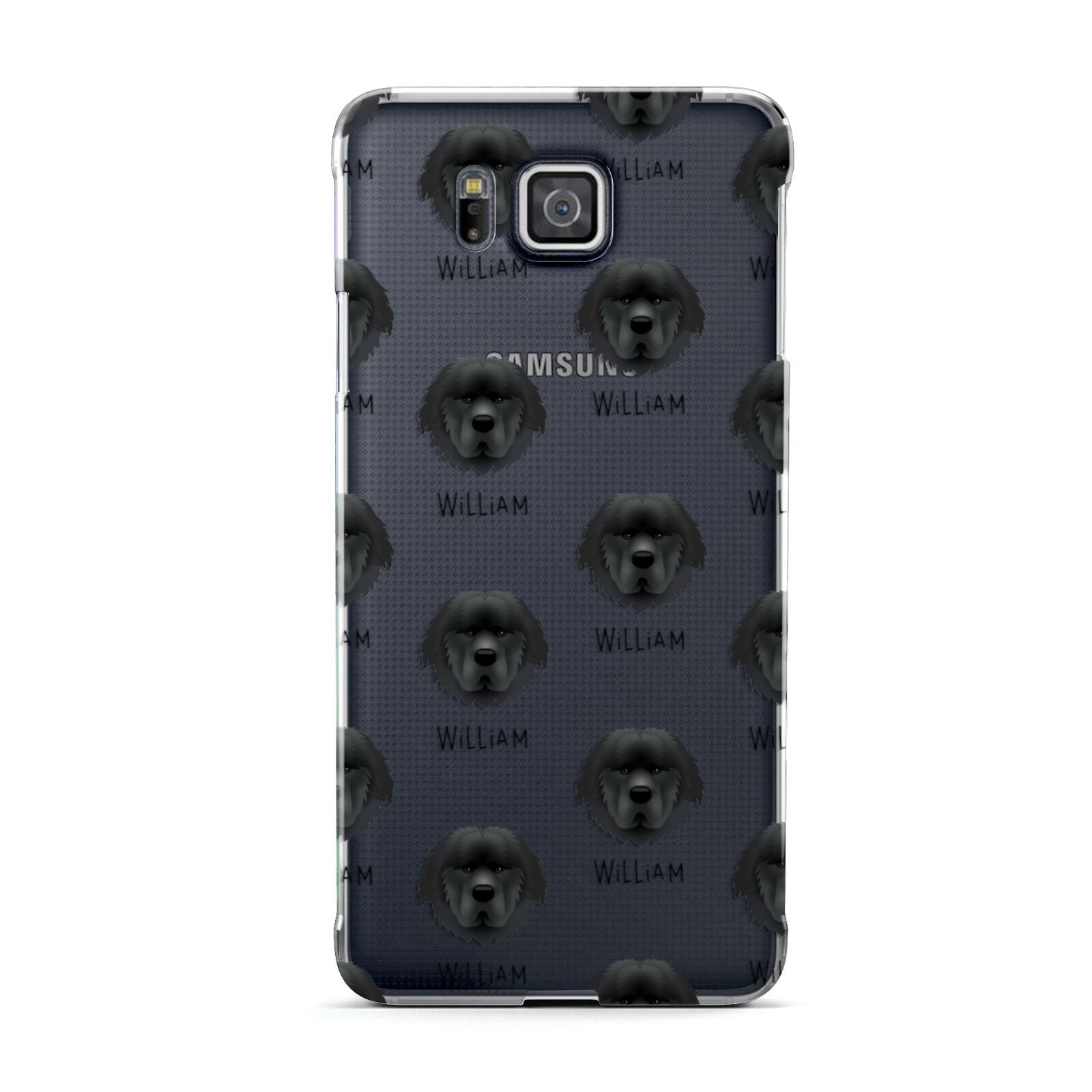 Newfoundland Icon with Name Samsung Galaxy Alpha Case