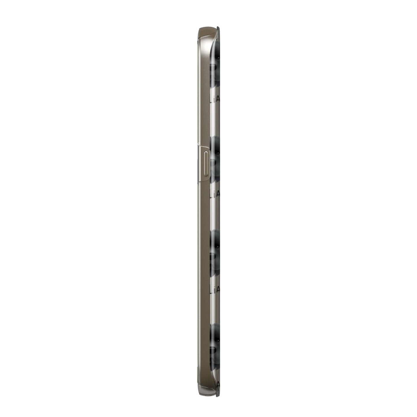 Newfoundland Icon with Name Samsung Galaxy Case Side View