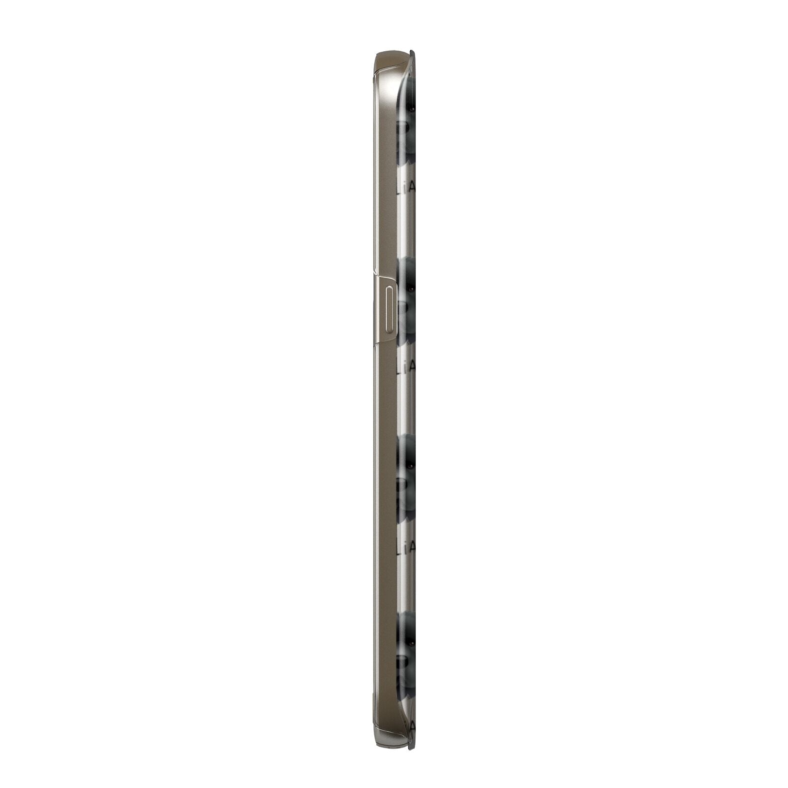 Newfoundland Icon with Name Samsung Galaxy Case Side View