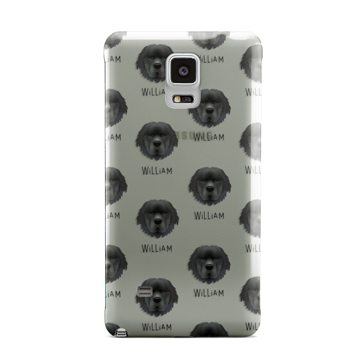Newfoundland Icon with Name Samsung Galaxy Note 4 Case