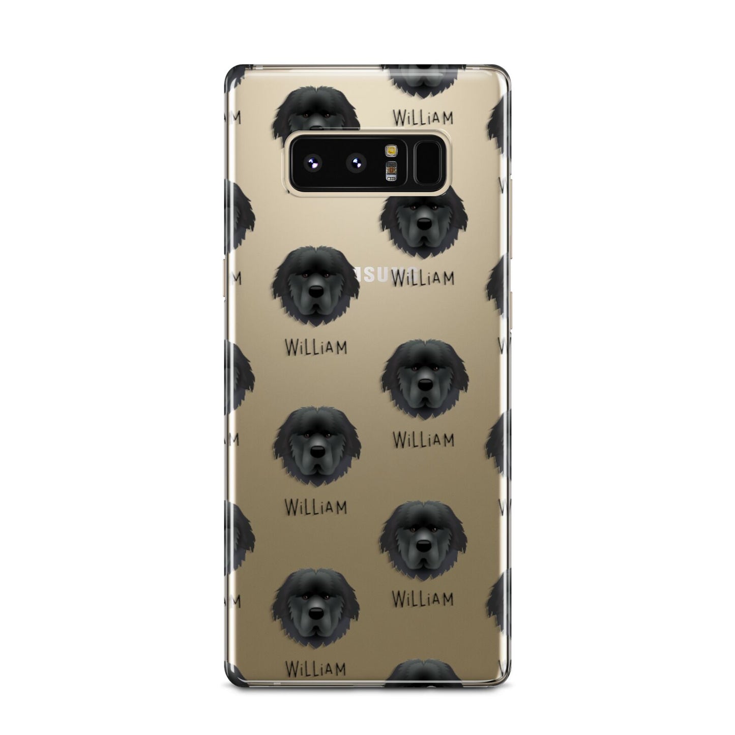 Newfoundland Icon with Name Samsung Galaxy Note 8 Case