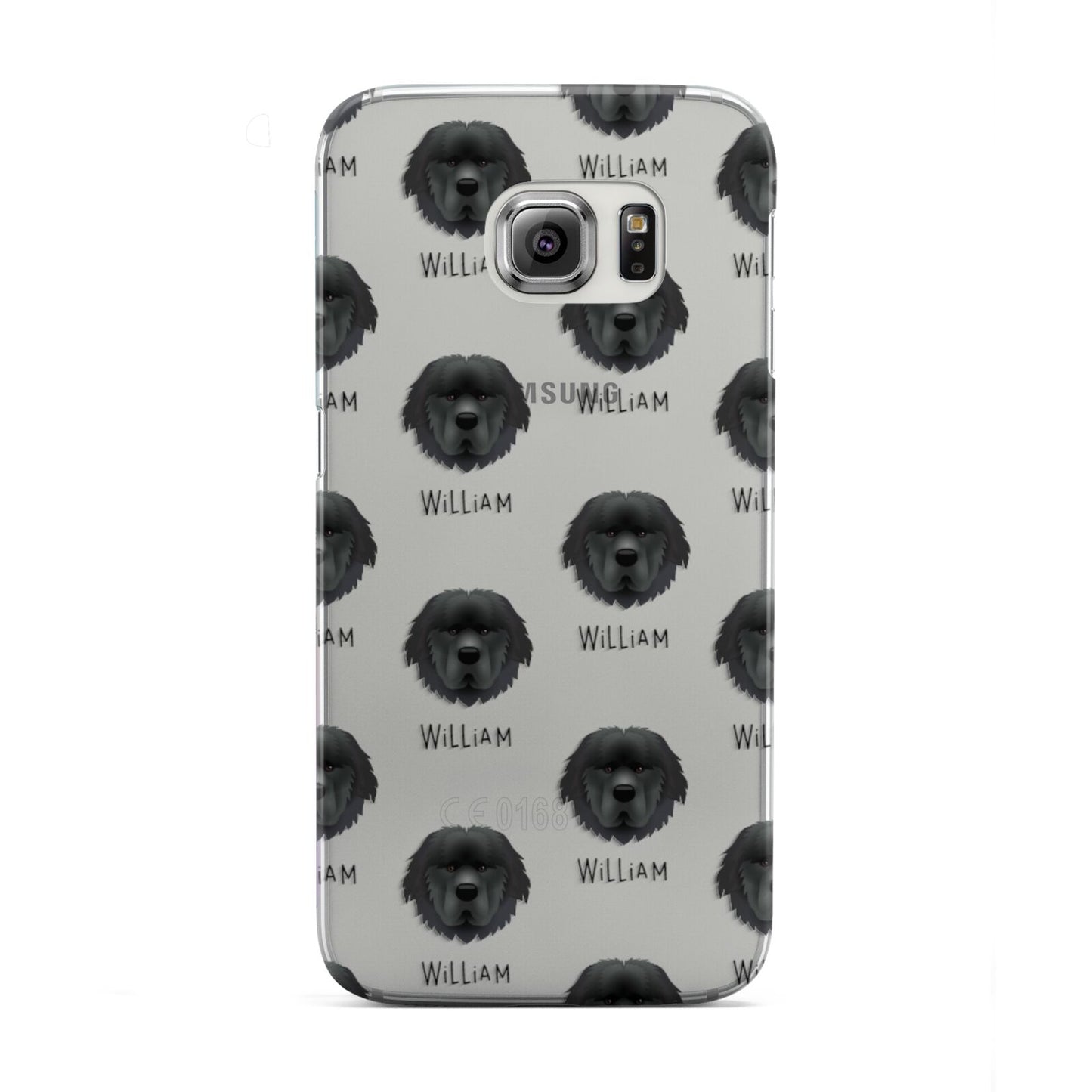 Newfoundland Icon with Name Samsung Galaxy S6 Edge Case