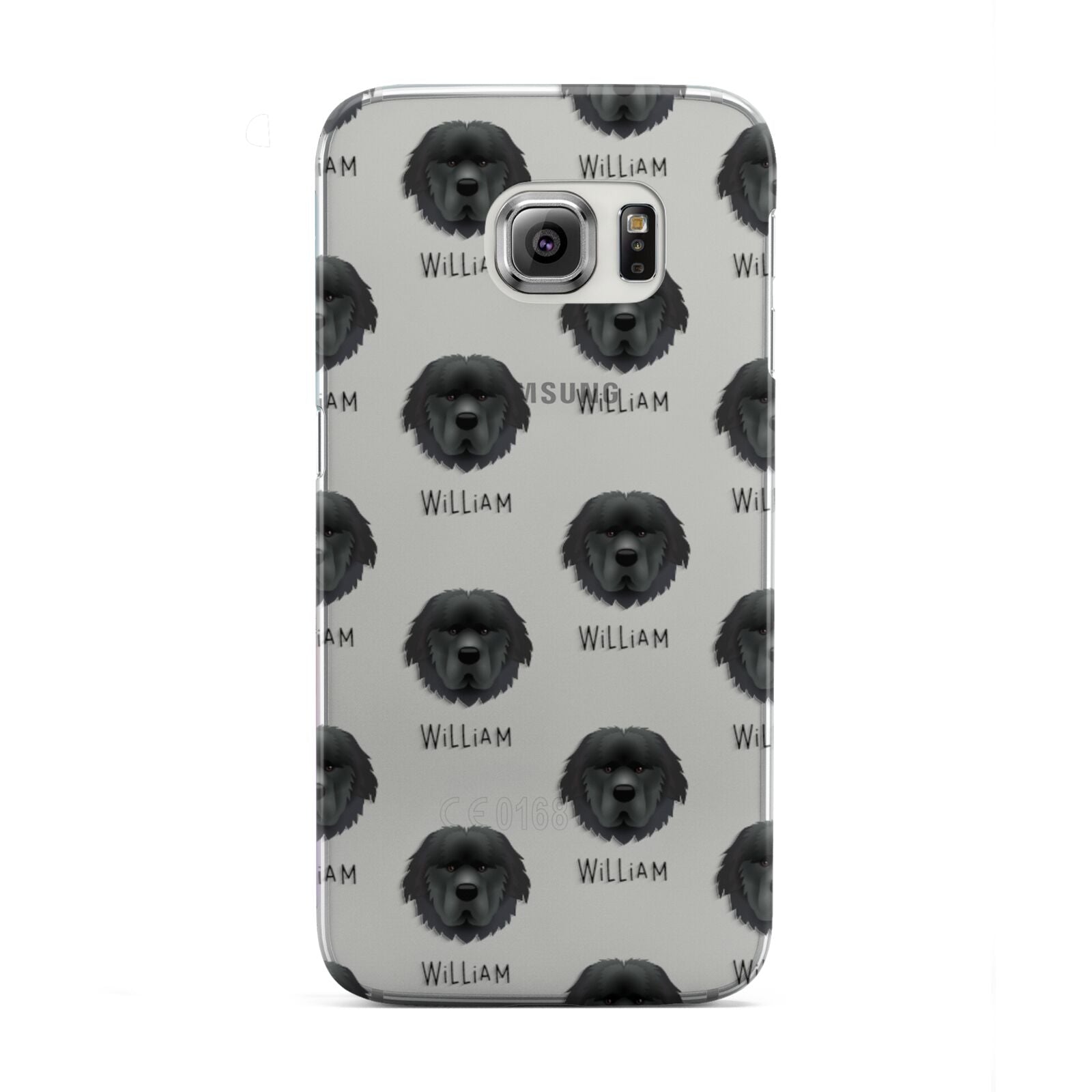 Newfoundland Icon with Name Samsung Galaxy S6 Edge Case