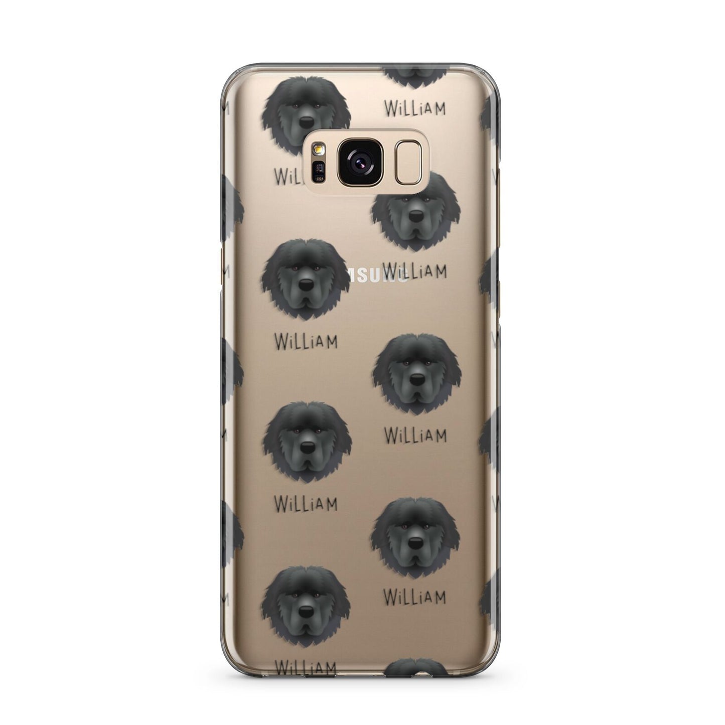 Newfoundland Icon with Name Samsung Galaxy S8 Plus Case