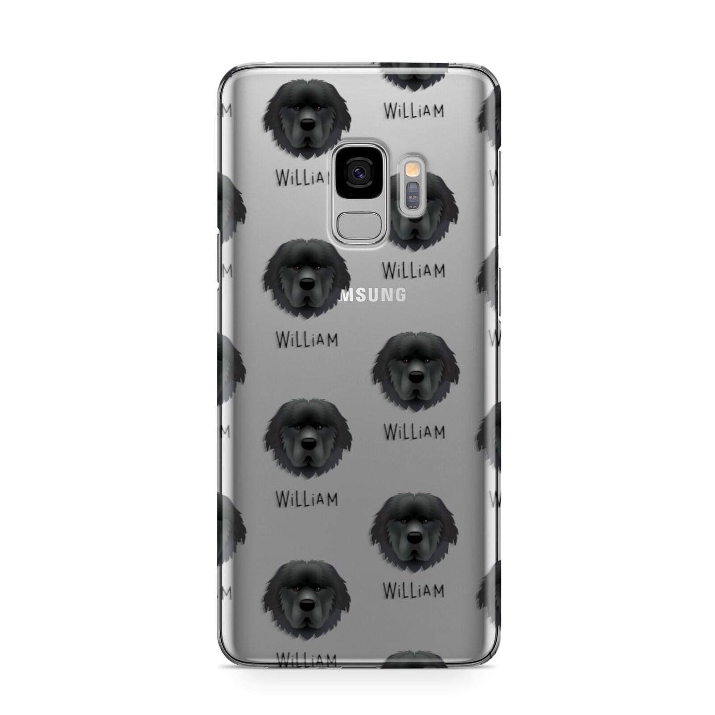 Newfoundland Icon with Name Samsung Galaxy S9 Case