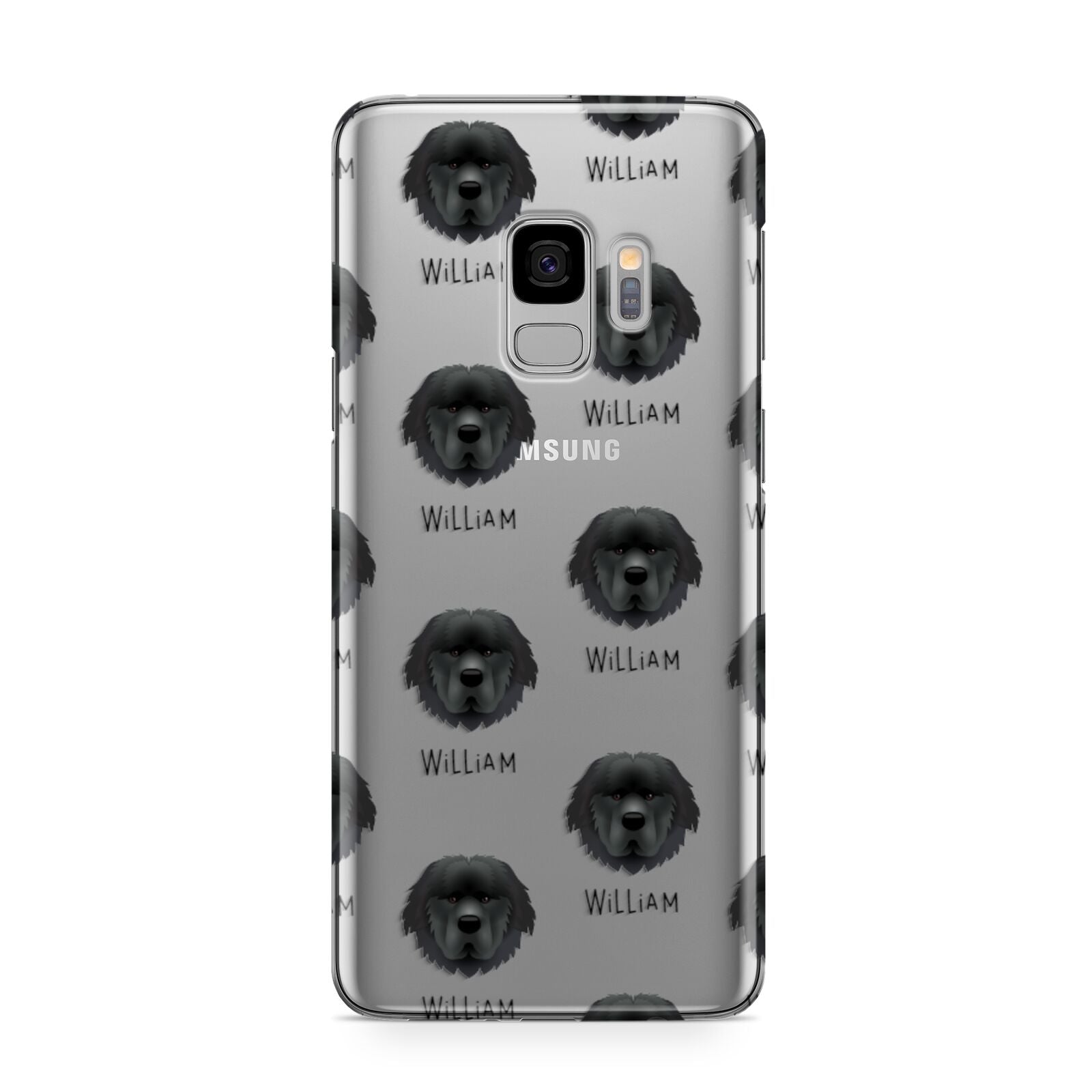 Newfoundland Icon with Name Samsung Galaxy S9 Case