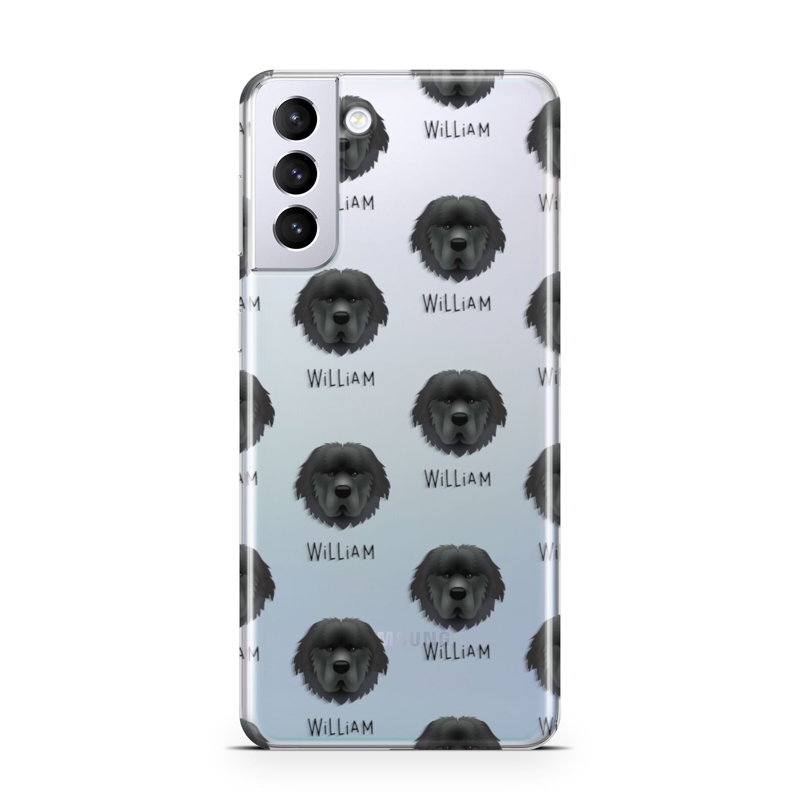 Newfoundland Icon with Name Samsung S21 Plus Phone Case