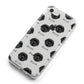 Newfoundland Icon with Name iPhone 8 Bumper Case on Silver iPhone Alternative Image