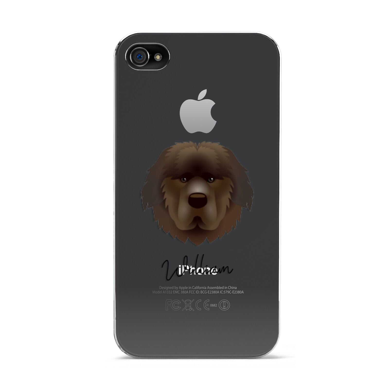 Newfoundland Personalised Apple iPhone 4s Case