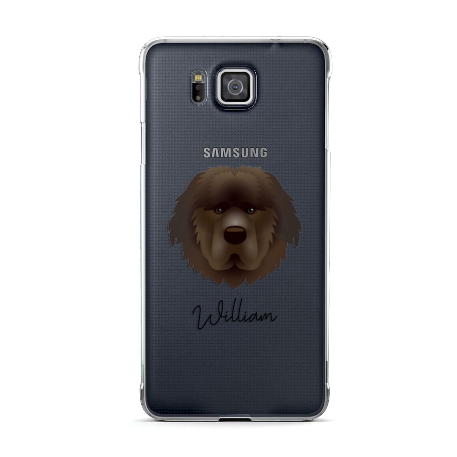 Newfoundland Personalised Samsung Galaxy Alpha Case