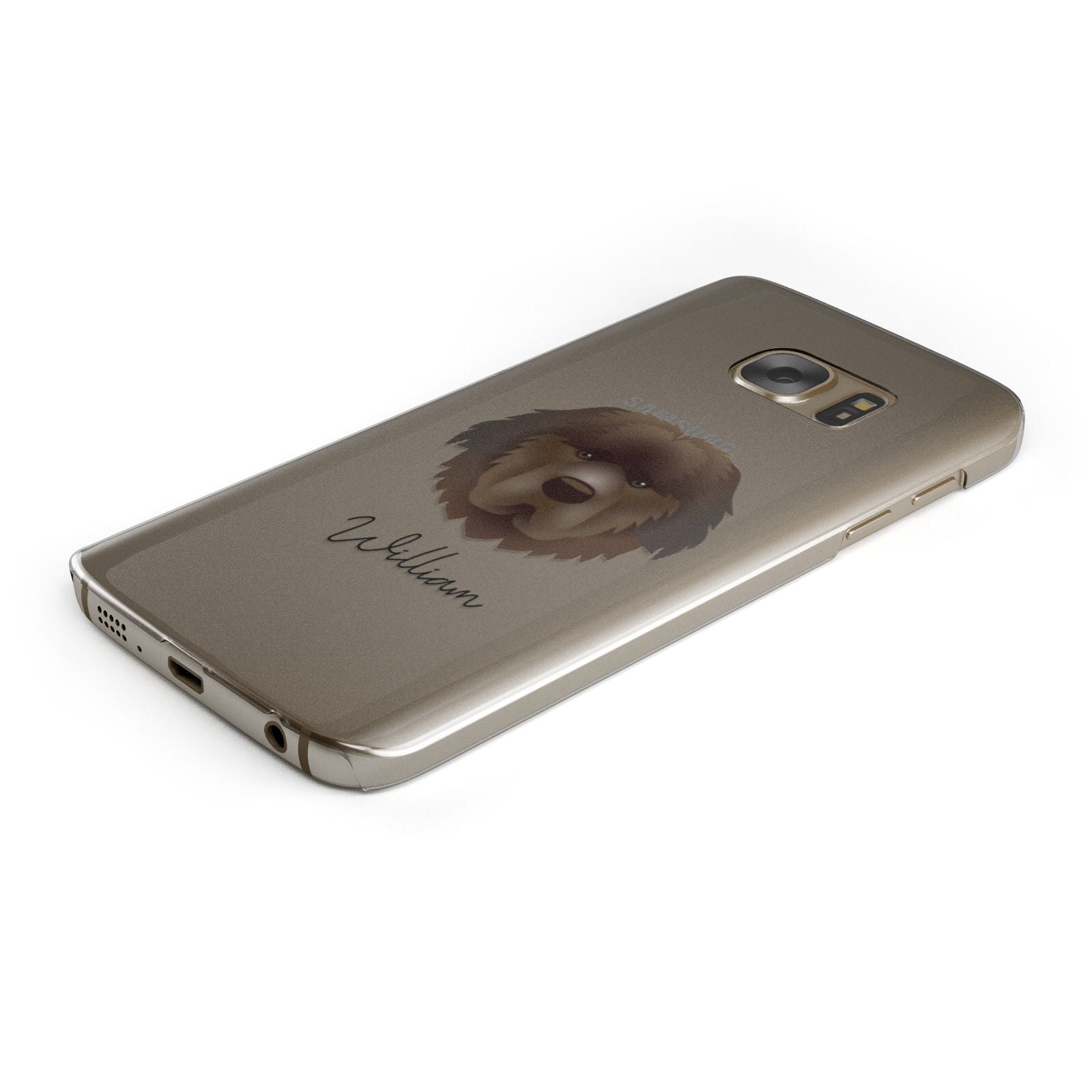 Newfoundland Personalised Samsung Galaxy Case Bottom Cutout