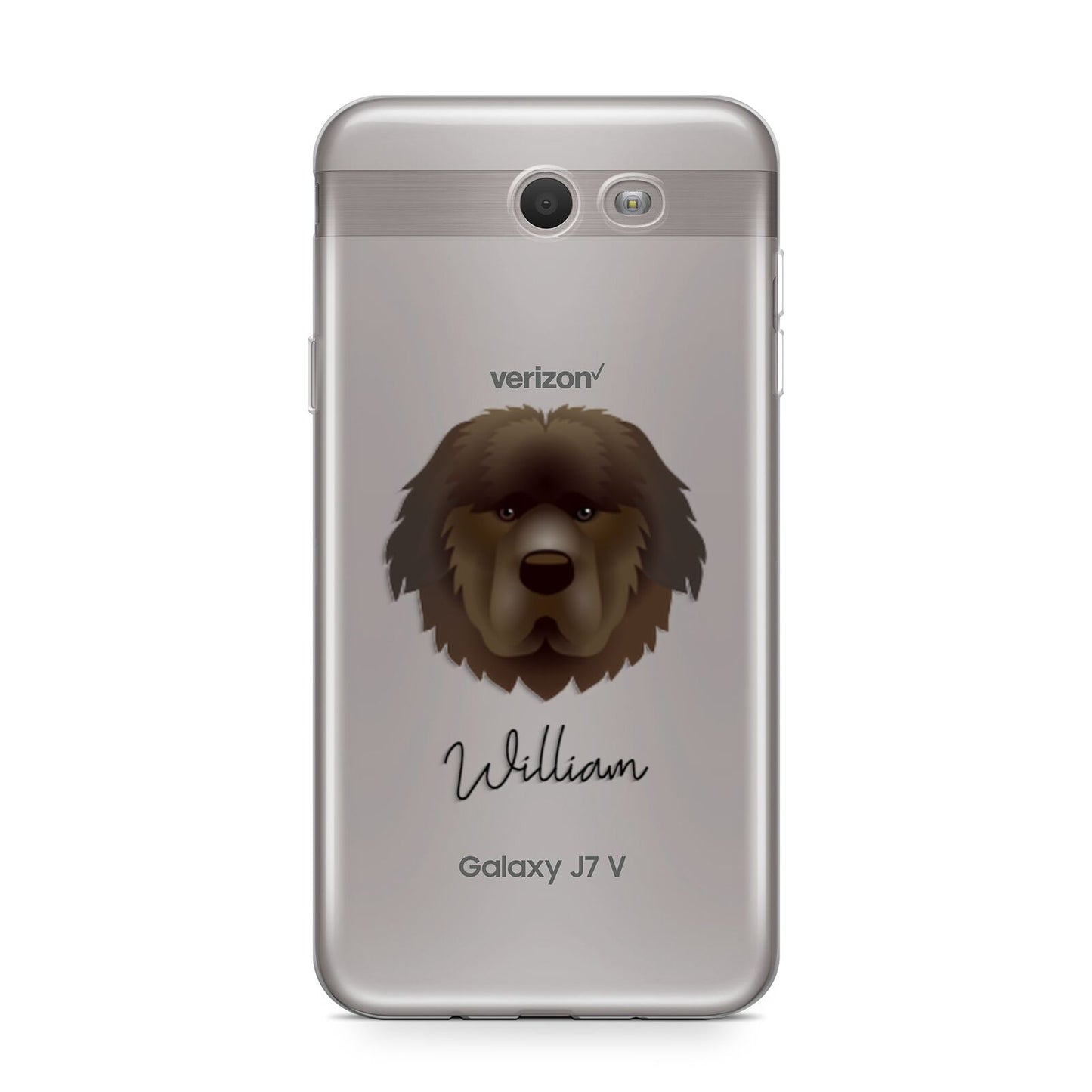 Newfoundland Personalised Samsung Galaxy J7 2017 Case