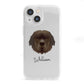 Newfoundland Personalised iPhone 13 Mini Clear Bumper Case