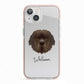 Newfoundland Personalised iPhone 13 TPU Impact Case with Pink Edges