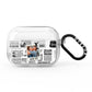 Newspaper Collage Photo Personalised AirPods Pro Clear Case
