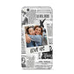 Newspaper Collage Photo Personalised Huawei P8 Lite Case