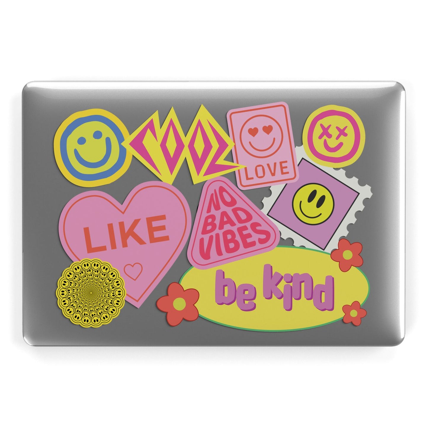 No Bad Vibes Sticker Apple MacBook Case