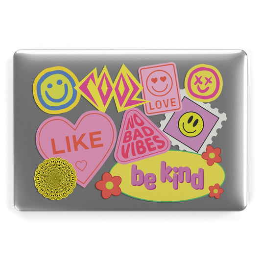 No Bad Vibes Sticker Apple MacBook Case