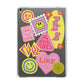 No Bad Vibes Sticker Apple iPad Grey Case