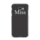 Non Personalised Miss Samsung Galaxy A7 2017 Case