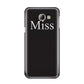 Non Personalised Miss Samsung Galaxy A8 2016 Case