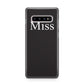 Non Personalised Miss Samsung Galaxy S10 Plus Case