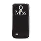 Non Personalised Miss Samsung Galaxy S4 Mini Case
