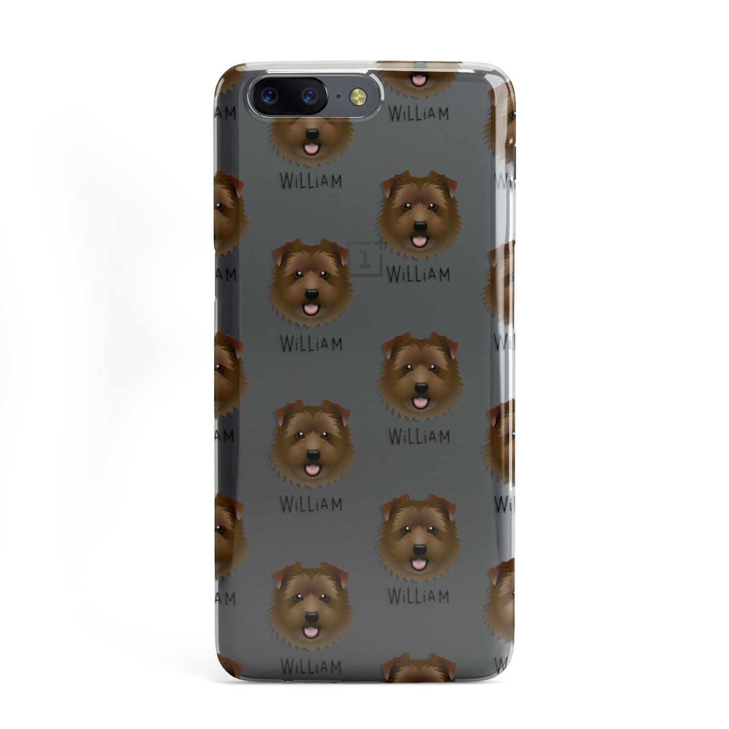 Norfolk Terrier Icon with Name OnePlus Case