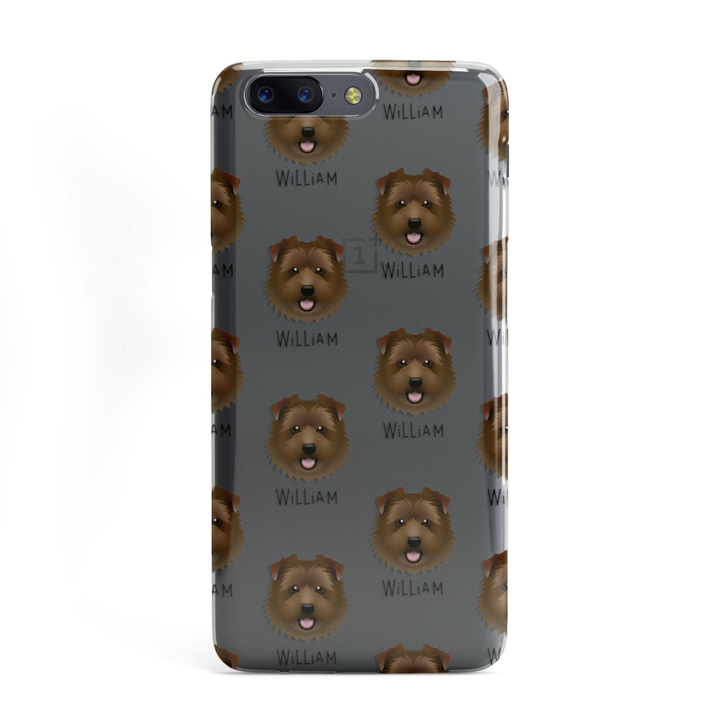 Norfolk Terrier Icon with Name OnePlus Case